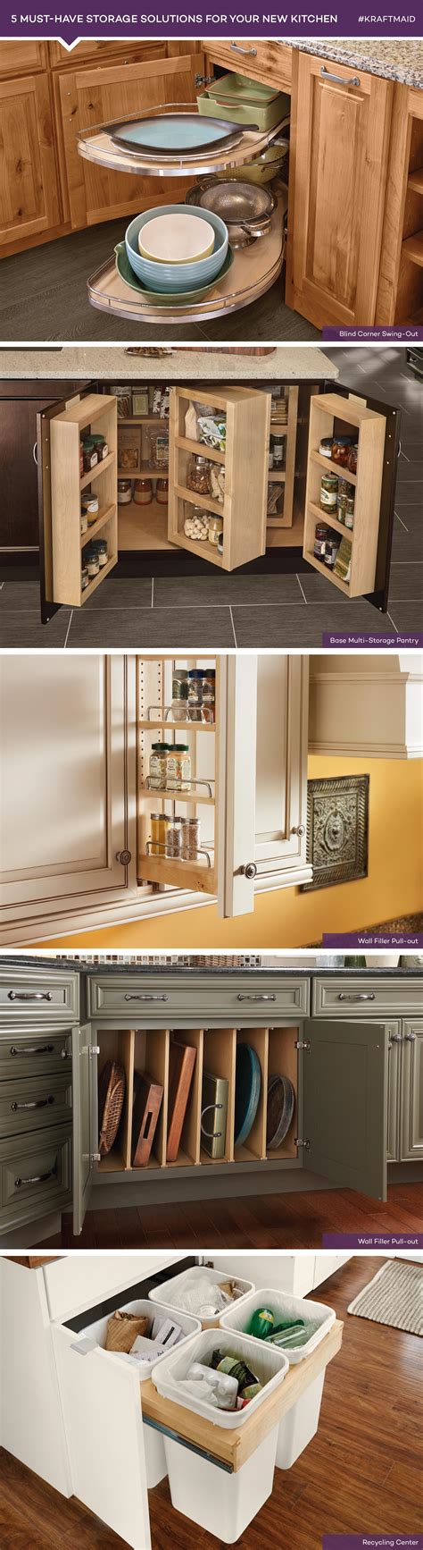 10 Kitchen Cabinets Storage Solutions Decoomo