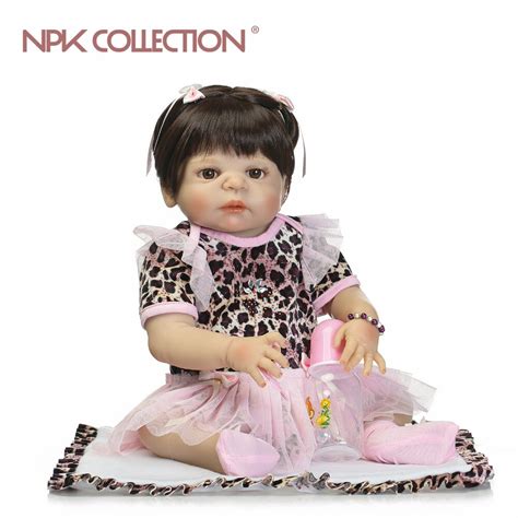 Aliexpress Buy Npk Full Silicone Vinyl Body Reborn Baby Girl