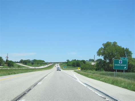 Iowa Interstate 80 Eastbound Cross Country Roads