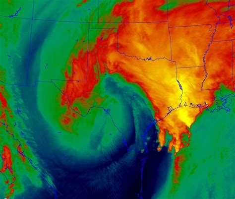 Water Vapor Satellite Image For Txnmok Area One More Fo Flickr