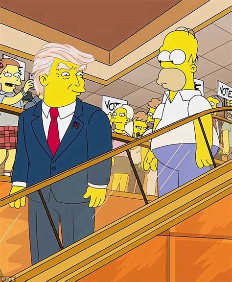 The Simpsons Predicted Donald Trump Presidency In Episode From 2000 Daily Mail Online