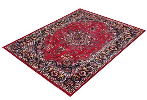 Soft Red Mashad Persian Rug For Sale 2x3m Dr153 Carpetship