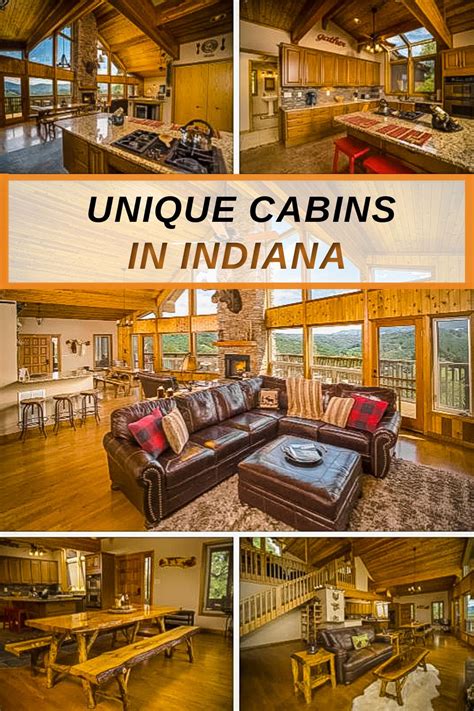 Unique Cabin Rentals In Indiana Log Cabins Cozy Cottages Luxury