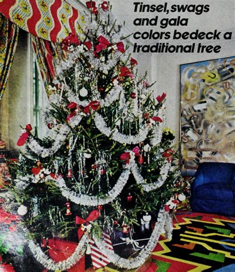 how did people decorate christmas trees back in the 70s see 20 different ways click americana