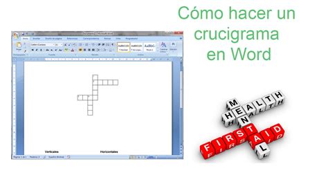 Cómo Hacer Un Crucigrama En Word El Mundo Geek 🥇
