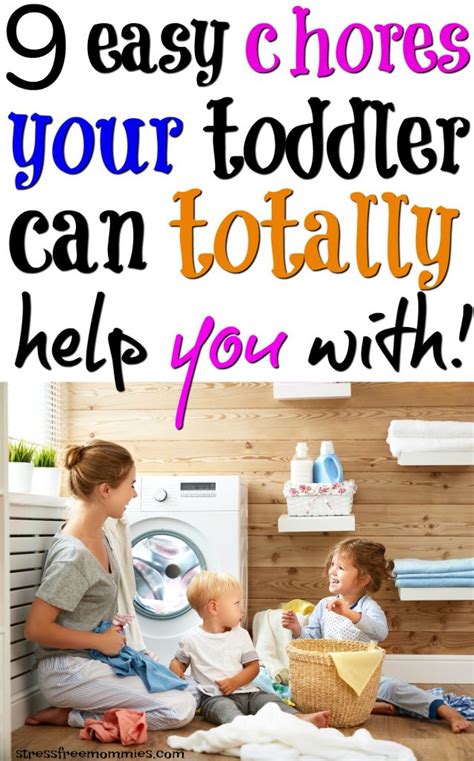 9 Easy Chores Your Toddler Can Totally Help You With