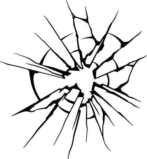 Cracked Glass Svgbroken Glass Svgcracked Glass Svg Bundlecracked