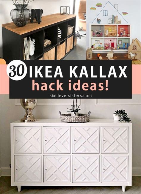 the top ten ikea kallax hacks for decorating with white furniture