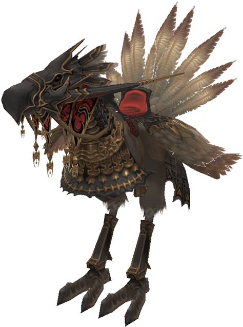 Image Ff12 Armored Chocobo Blackpng The Final Fantasy Wiki