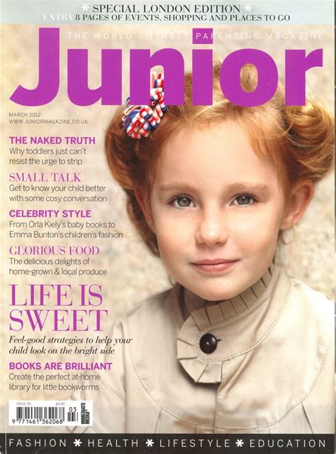 Junior Magazine Covers From 2012 Junior Magazine
