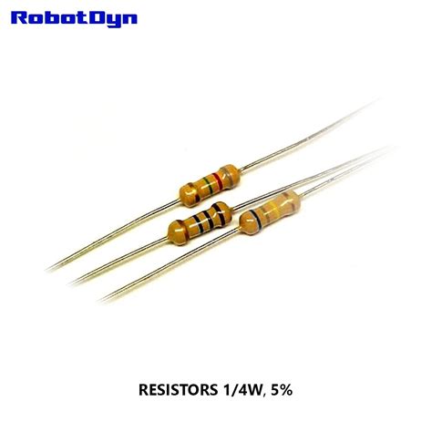 ☑ 1k Resistor 1 Ohm Resistor Color Code