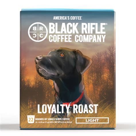 Black Rifle Coffee Loyalty Roast K Cup Pods Light Roast 22 Ct