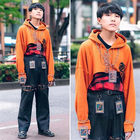 Tokyo Fashion Tokyo High School Student Makoto Makocha1029 On The