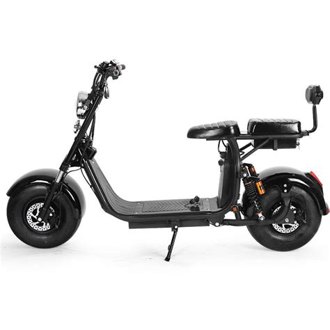 60v 12ah Motorcycle Two Wheel Scooter Electric Citycoco Removable