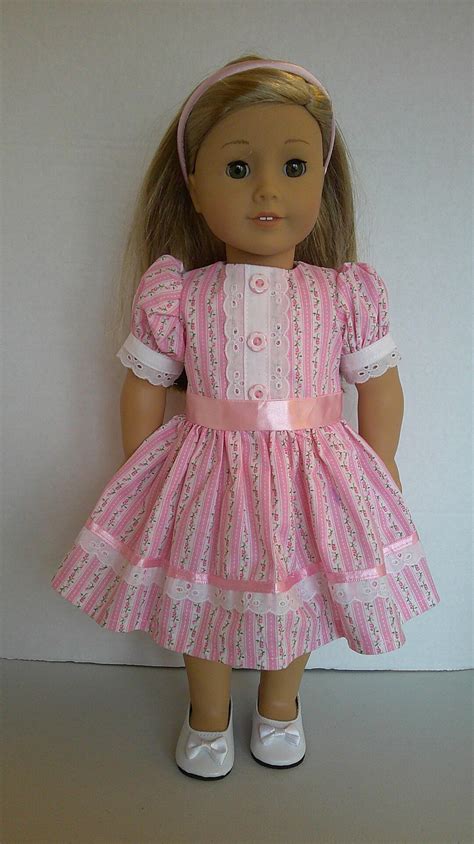 18 inch doll clothes pink floral spring or summer easter etsy
