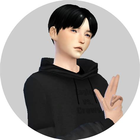 New 36 Korean Hairstyle Sims 4