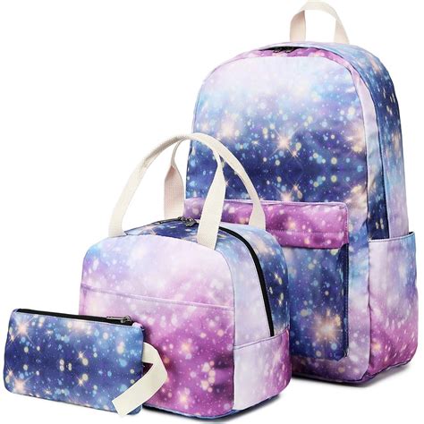 Backpack For Girls Teens School Bookbags Cute Kids Backpacks Galaxy