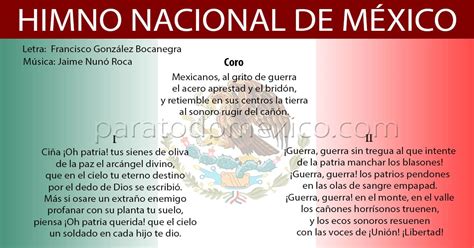 Himno Nacional De Mexico