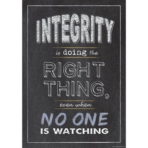 Inspire U Poster Integrity 1 Poster Creative Teaching Press