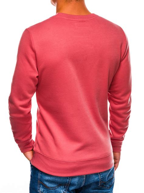 Mens Plain Sweatshirt B978 Coral Modone Wholesale Clothing For Men