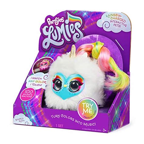Cuddle With Fun Get To Know The New Pomsies Lumies Interactive Lighted Plush