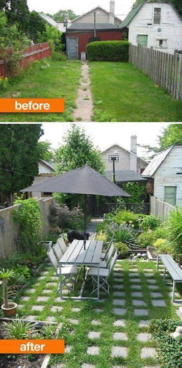 Before And After Backyard Makeover Small Backyard Landscaping