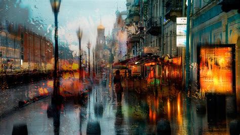 City Rain Desktop Wallpapers Top Free City Rain Desktop Backgrounds