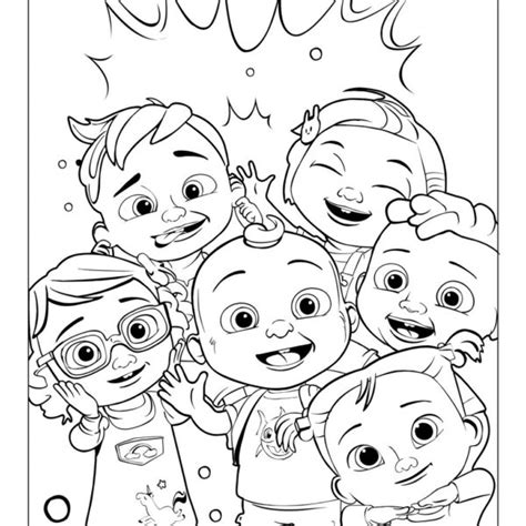 Cocomelon Coloring Page Other Coloring Pages — In 2020