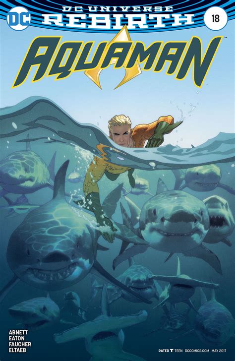 Aquaman Vol 8 18 Variant Cover 2017 Cover Art Brad Walker Andrew