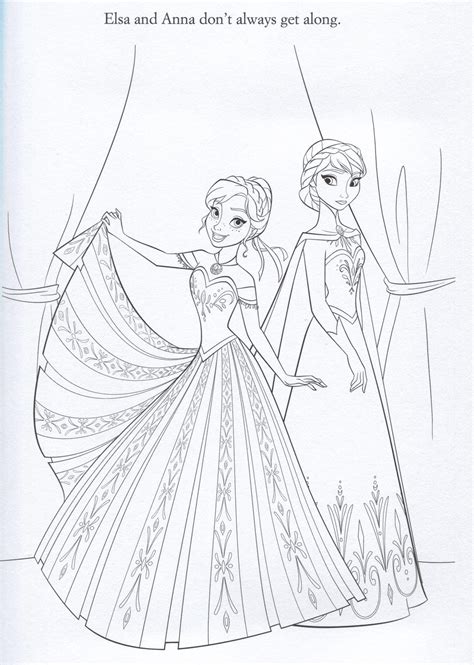 Official Frozen Illustrations Coloring Pages Frozen Photo 36275114