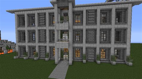 Cage Stone Mansion Minecraft Project
