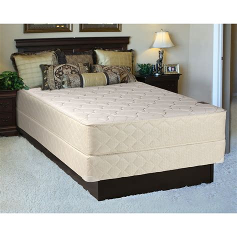 Dream Sleep Comfort Rest Gentle Firm Mattress Set With Bed Frame Included Orthopedic Knit