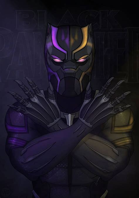 Yet Another Black Panther And Killmonger Picture But This Is Digital