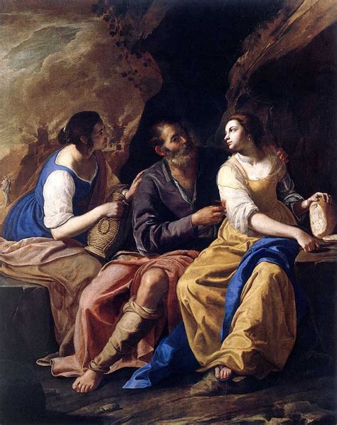 Lot And His Daughters ARTIST Artemisia Gentileschi Artemisia