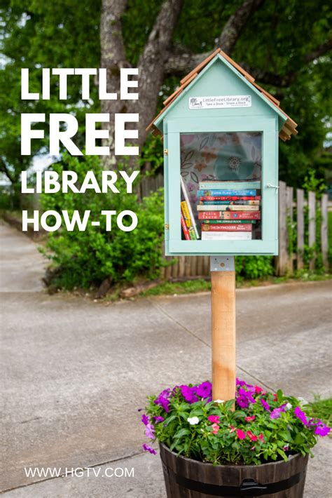 How To Build A Little Free Library For Your Neighborhood