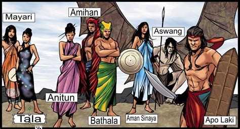 Diwatas Philippine Gods World Mythology Ancient Mythology Folk