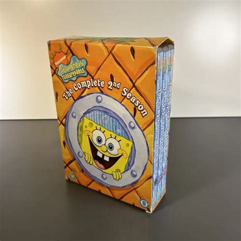 Spongebob Squarepants The Complete 2nd Season Series 2 Dvd Boxset