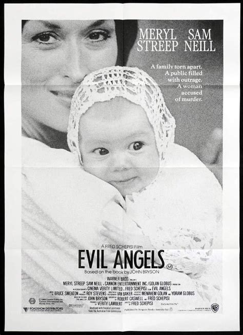 EVIL ANGELS One Sheet Movie Poster Meryl Streep As Lindy Chamberlain