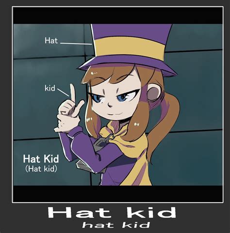 Hat Kid Rontheledgeandshit