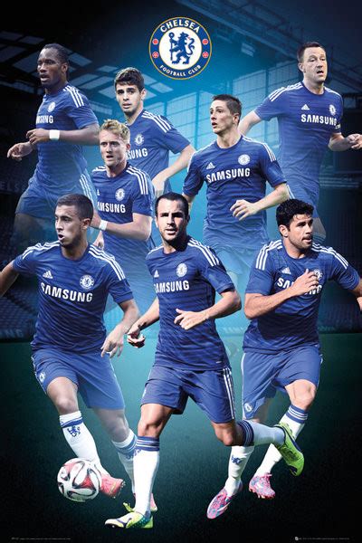 Welcome to the official chelsea fc website. Chelsea FC - Players 14/15 Poster | Sold at UKposters