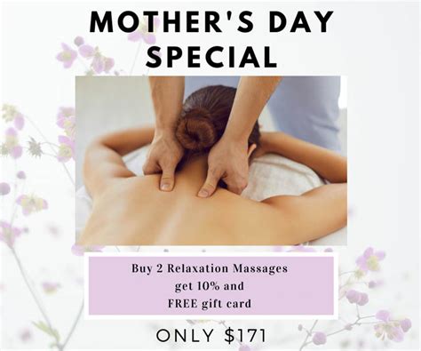 Mothers Day Special Massage And Wellness Spa Largo Florida