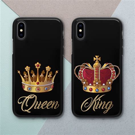 Luxury Crown Phone Cases For Iphone Xr Xs Max X 6 6s 7 8 Plus Queen