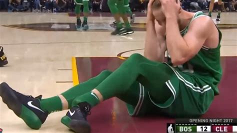 Gordon Hayward Breaks His Leg Injury On Opening Night Celtics Vs