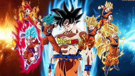 Goku Transformations Wallpapers Wallpaper Cave