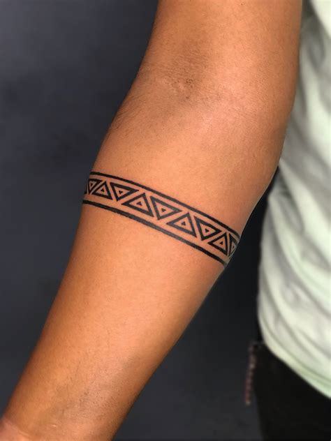 Tribal Band Tattoo Tribal Forearm Tattoos Tribal Tattoos For Men