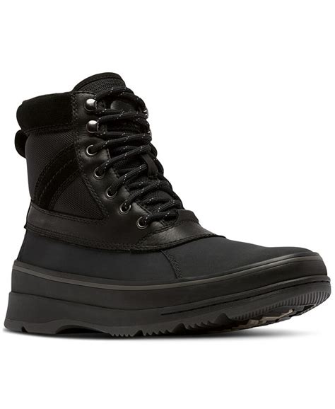 Sorel Mens Ankeny Ii Waterproof Boots Macys