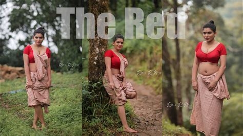 Download Resmi R Nair Saree Shoot Makeover Video
