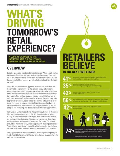Whats Driving Tomorrows Retail Experience