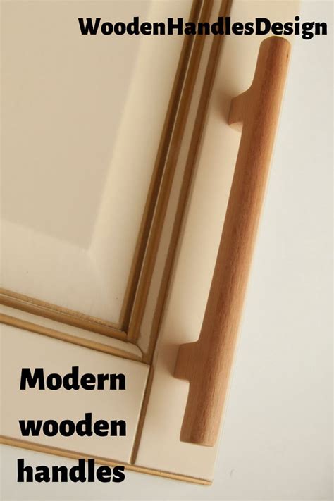 We're confident you'll find a kitchen handle that suits you. Modern Cabinet Pulls Wooden Drawer Handles model 28 | Etsy ...