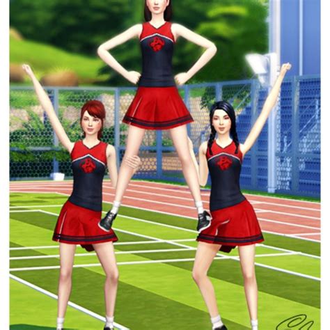 Sims 4 Cc Custom Content Cheerleading Pose Pack Let S Cheer By Vrogue